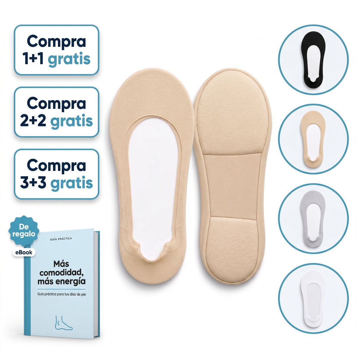Reposa™ - Calcetines con almohadilla