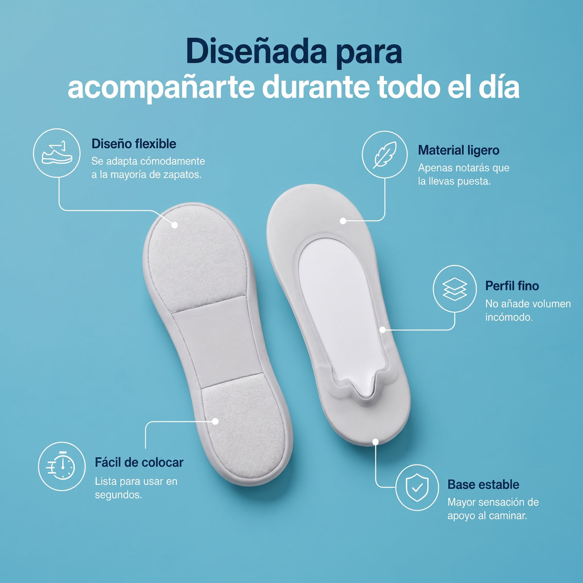 Reposa™ - Calcetines con almohadilla