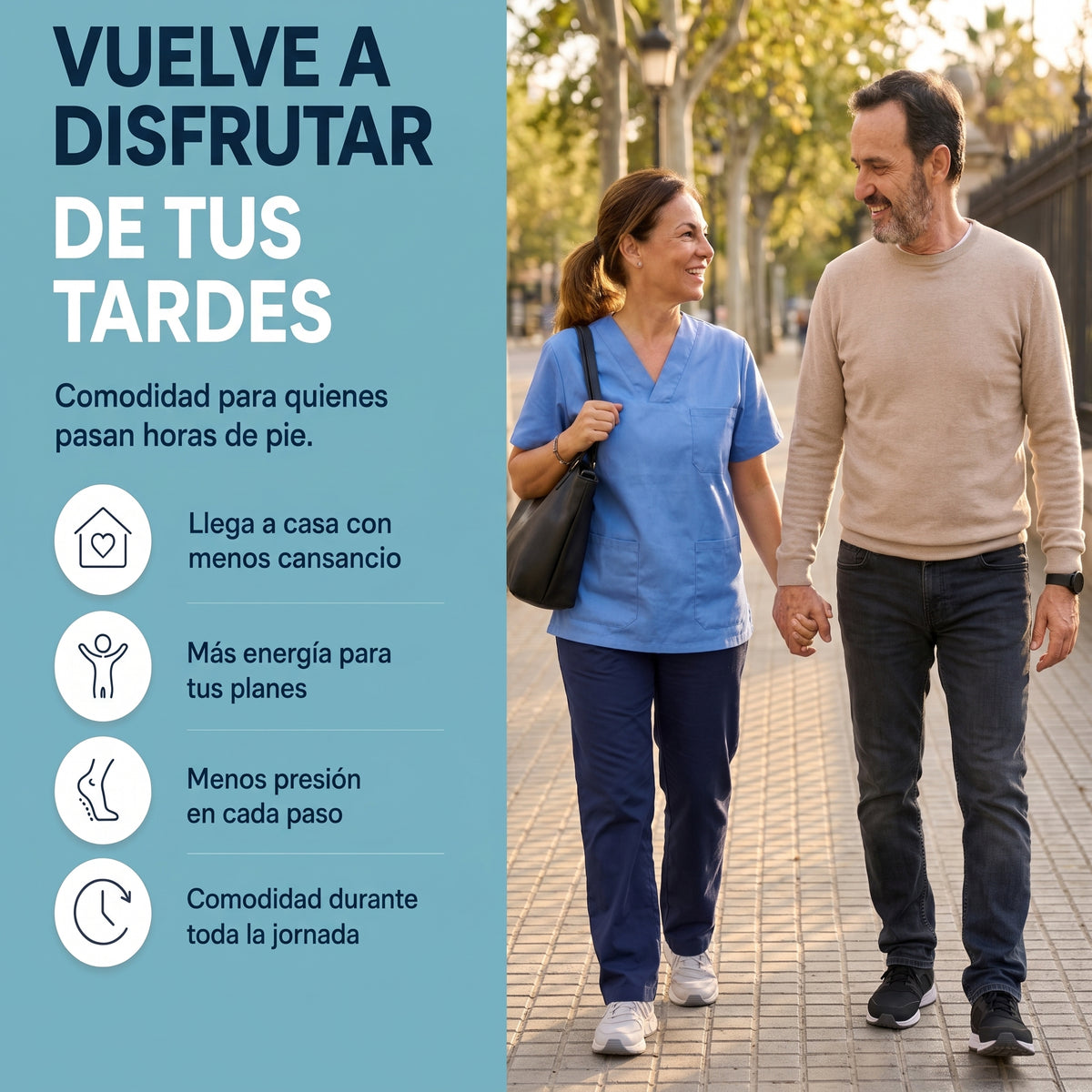 Reposa™ - Calcetines con almohadilla